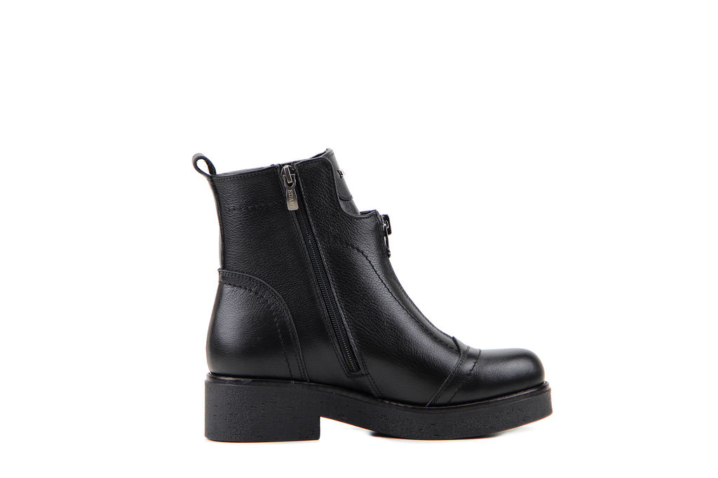 Ботинки 245.brook.Black /шерсть