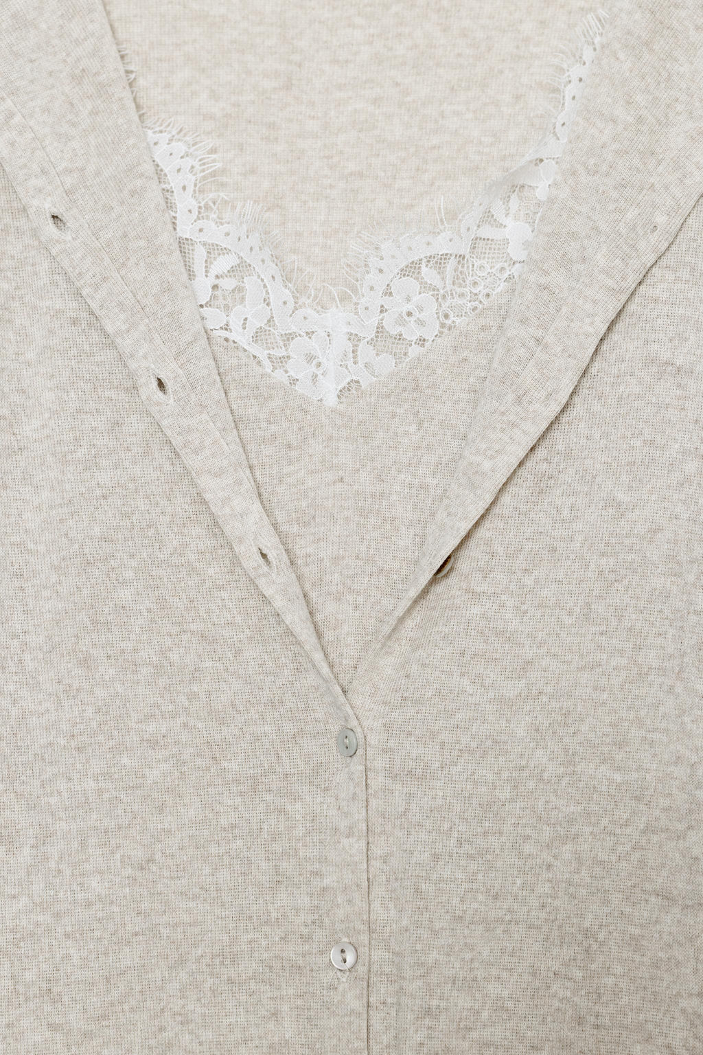LACE TRIMMED COMBINATION JACKET AND TOP - Zara фото 15