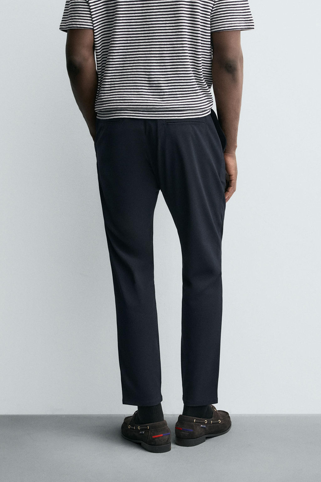 SLIM FIT COMFORT TROUSERS - Zara фото 25