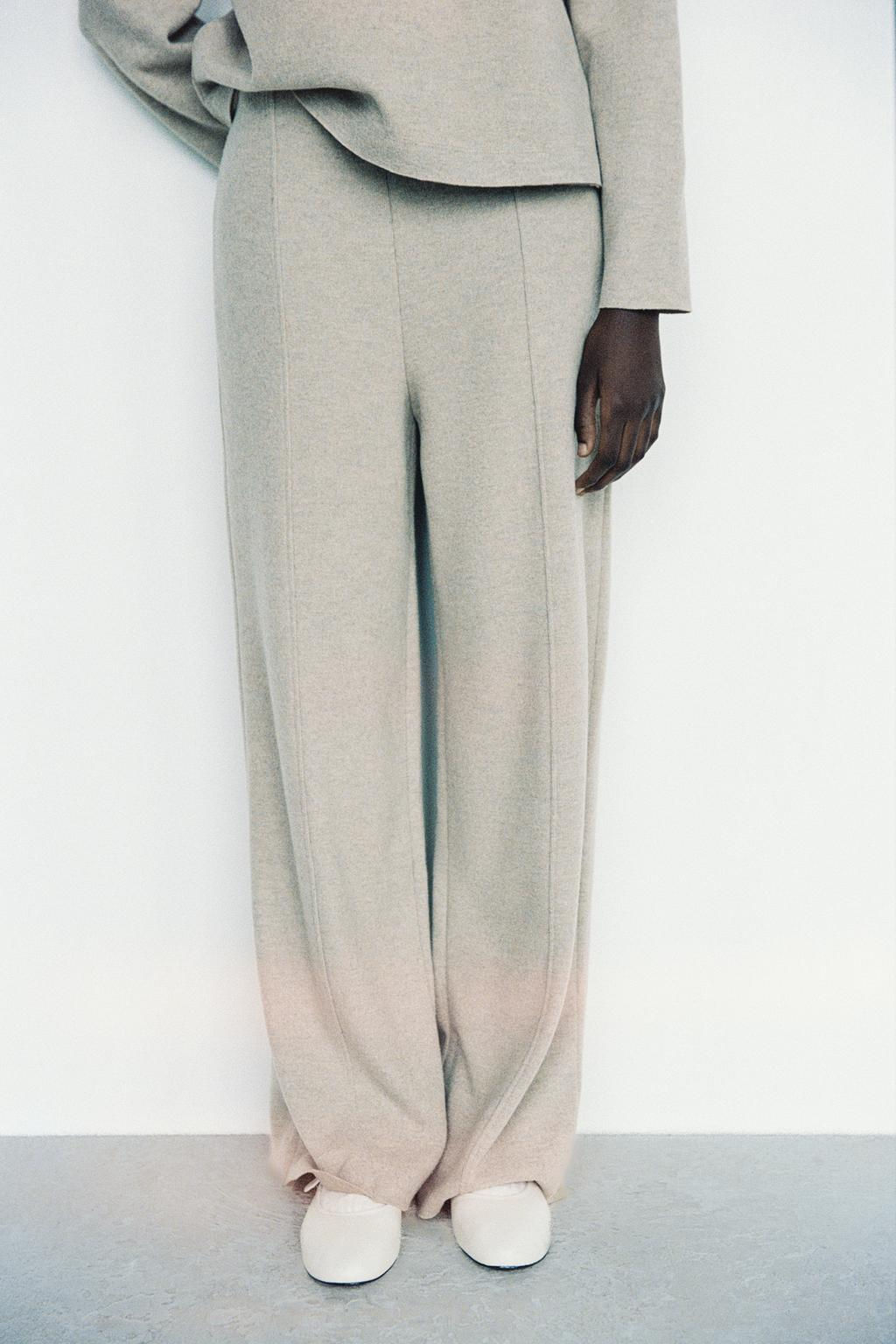 SOFT STRAIGHT-LEG TROUSERS - Zara фото 33