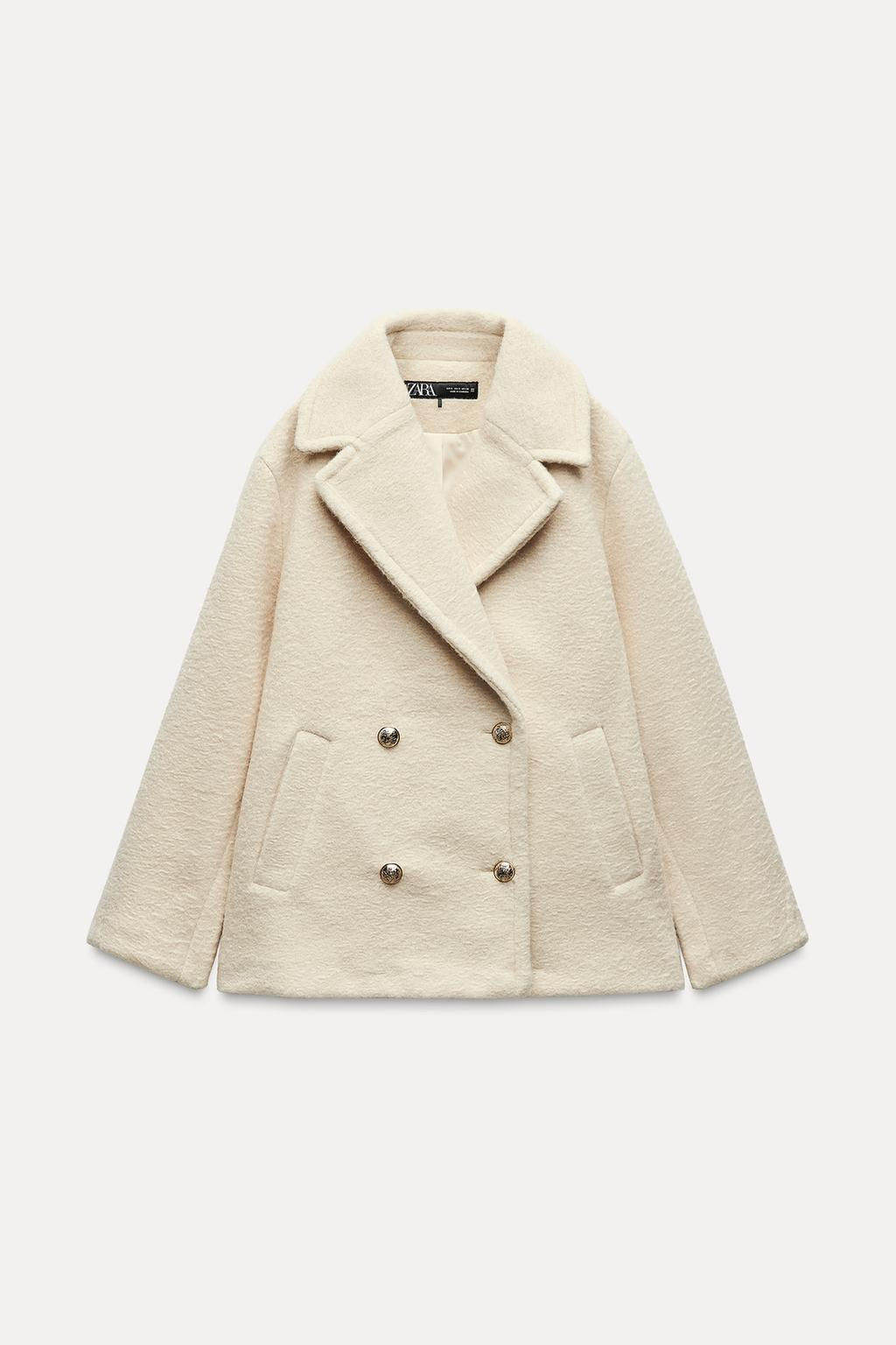 SEMI-LONG BOUCLE COAT - Zara фото 6