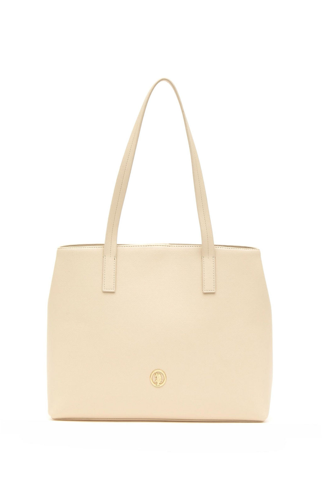 Женская подарочная сумка кремового цвета в штучной упаковке с шарфом Неожиданная скидка в корзине - U.s. polo assn фото 7