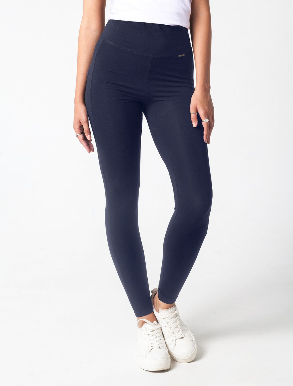 VILATTE / Леггинсы из премиального хлопка с эластаном  фото 5