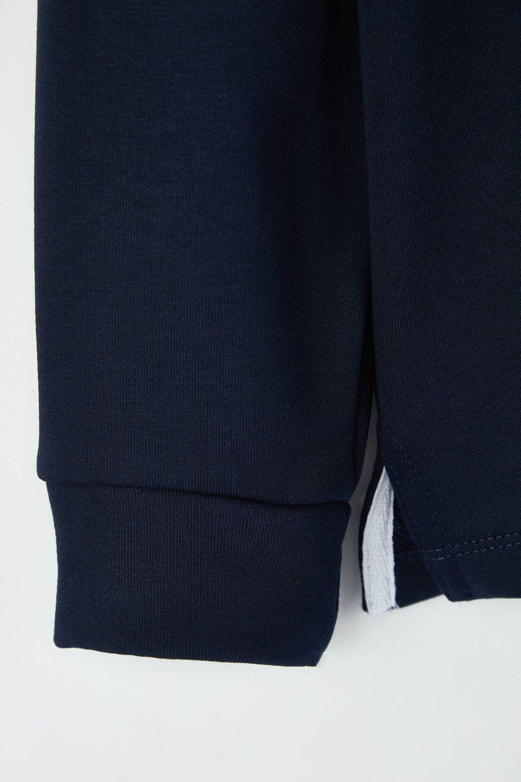 Lacivert Yeni Oversize/Genis Kesim Yakas? Dokuma Polo Yaka Sweatshirt TMNAW26SW00012 - Trendyolmilla фото 2