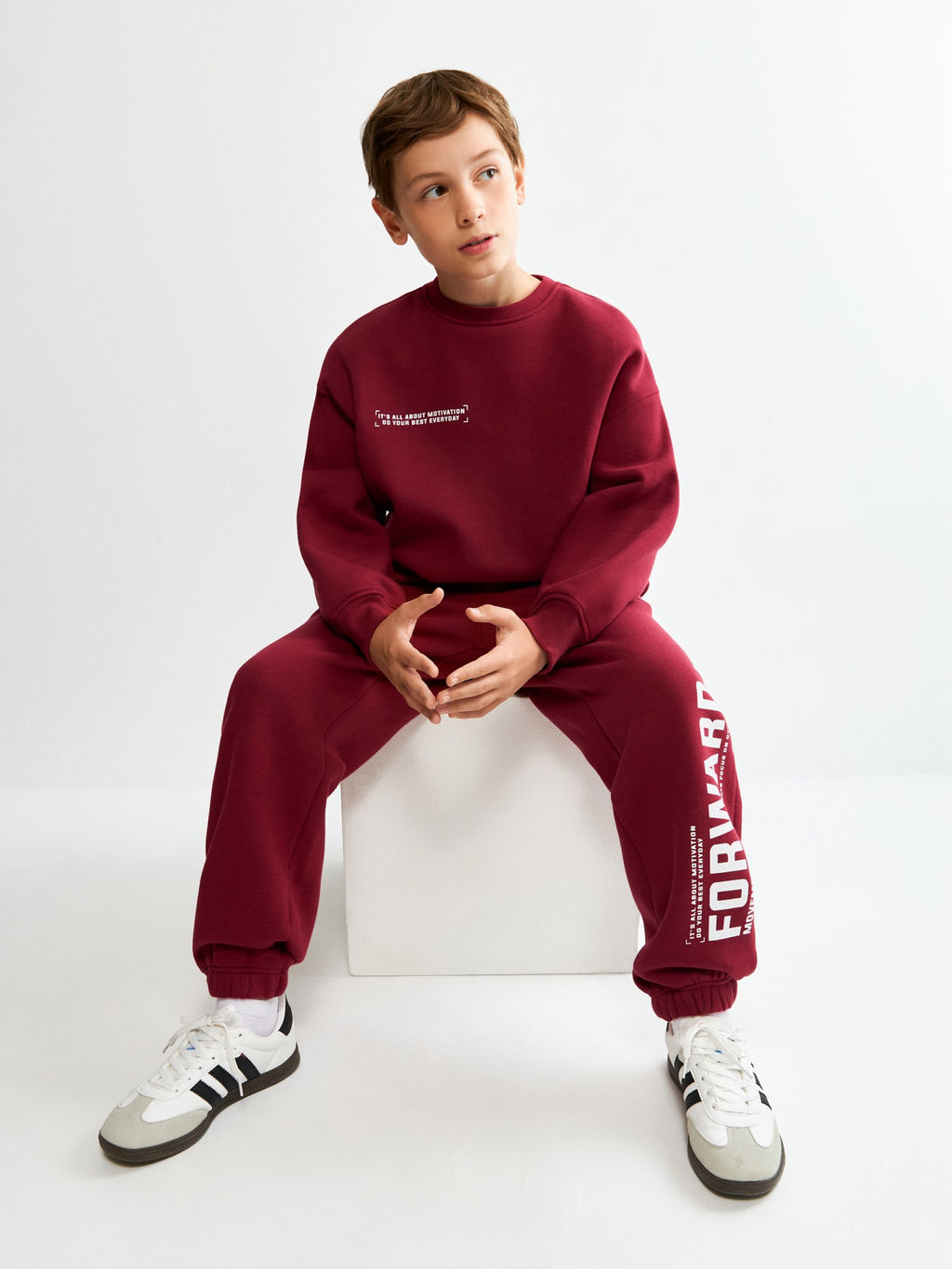 ACOOLA / Брюки детские для мальчиков Rome_pt темно-вишневый  фото 6