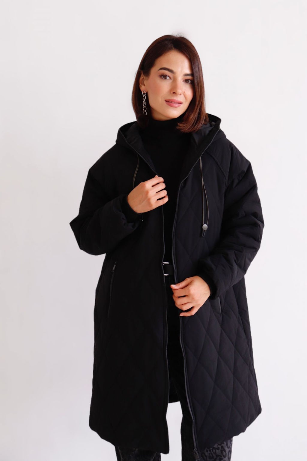 Martichelli Пальто демисезонное чёрное  фото 9