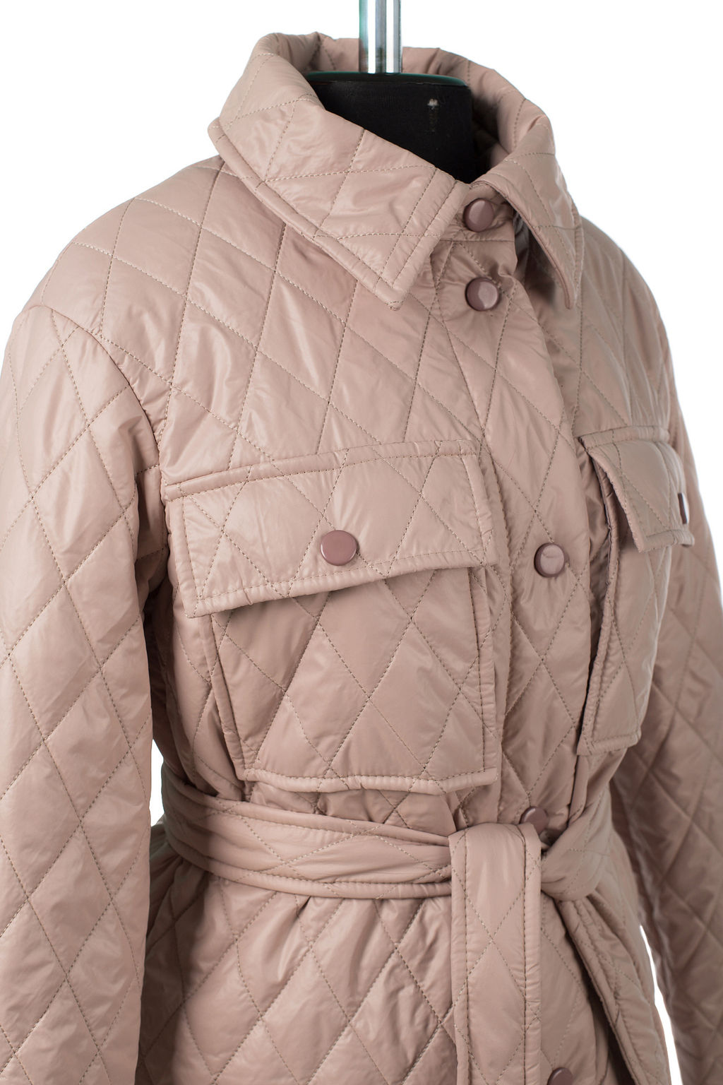 Пальто женское демисезонное (пояс) - El podio фото 11