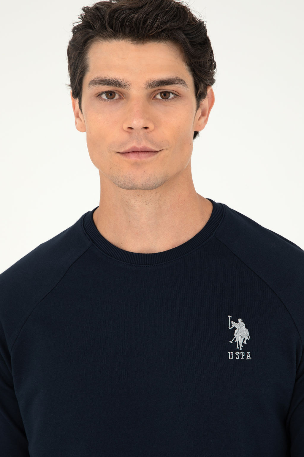 Мужской темно-синий базовый свитшот Неожиданная скидка в корзине - U.s. polo assn фото 16