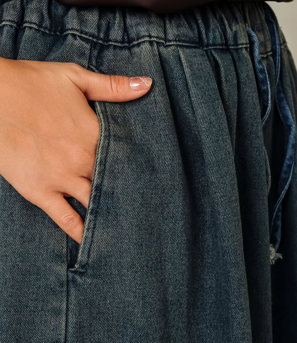 Джинсы #КТ6855, синий