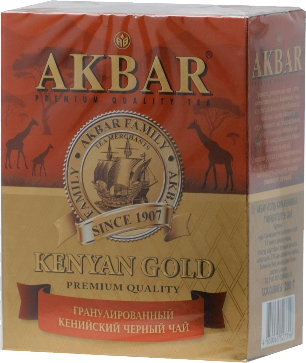 AKBAR. Gold Kenyan 200 гр. карт.упаковка