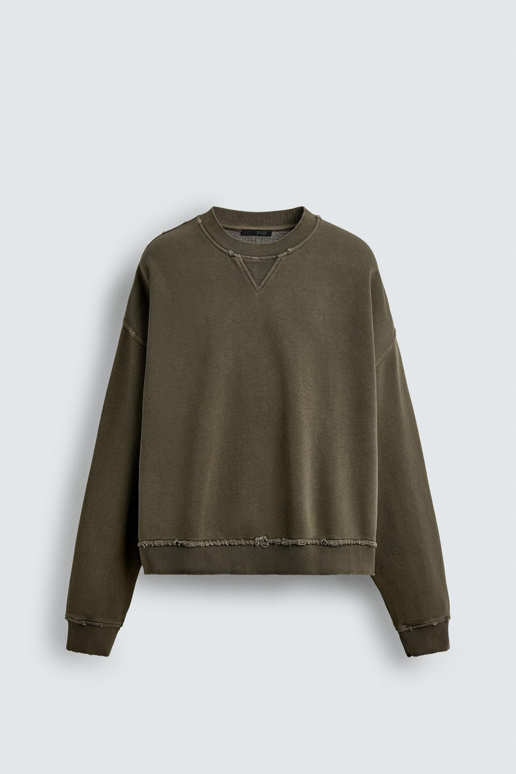 FADED CREW NECK SWEATSHIRT