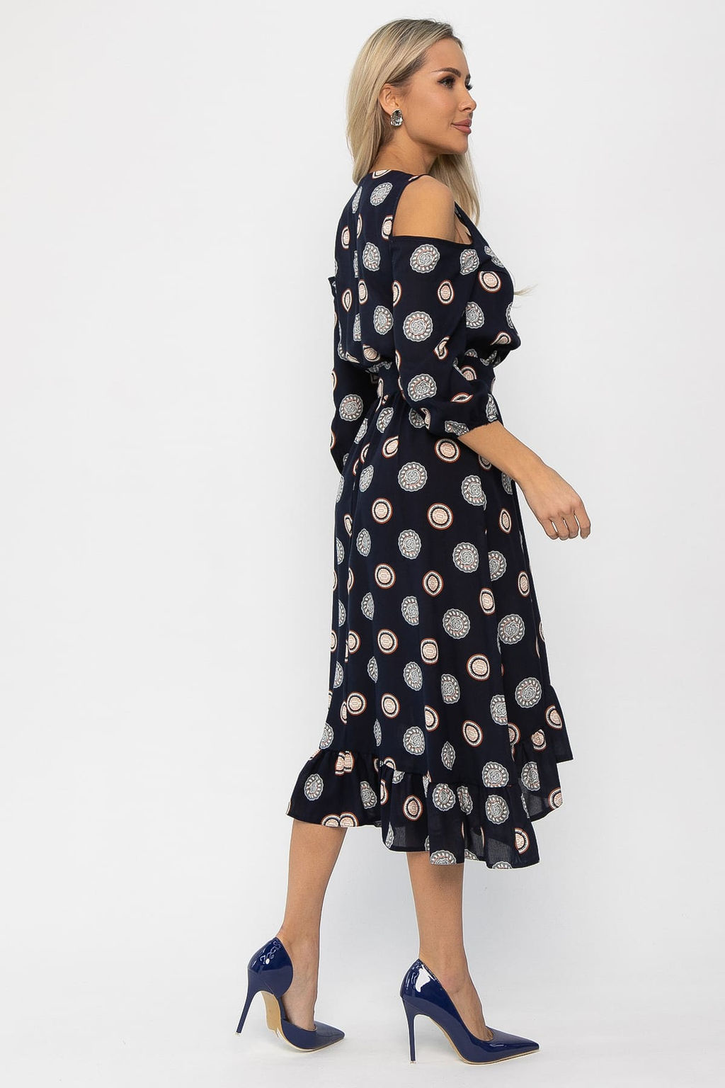 Платье Призма (синее) П13772-10М - Lt collection фото 3