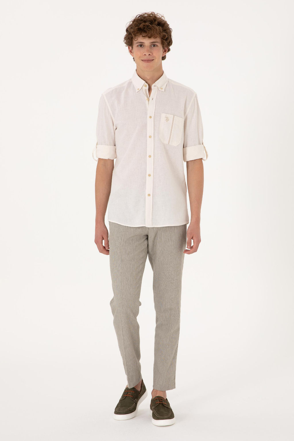 Erkek Ta_ Uzun Kollu G_mlek Sepette S_rpriz _ndirim - U.s. polo assn фото 4