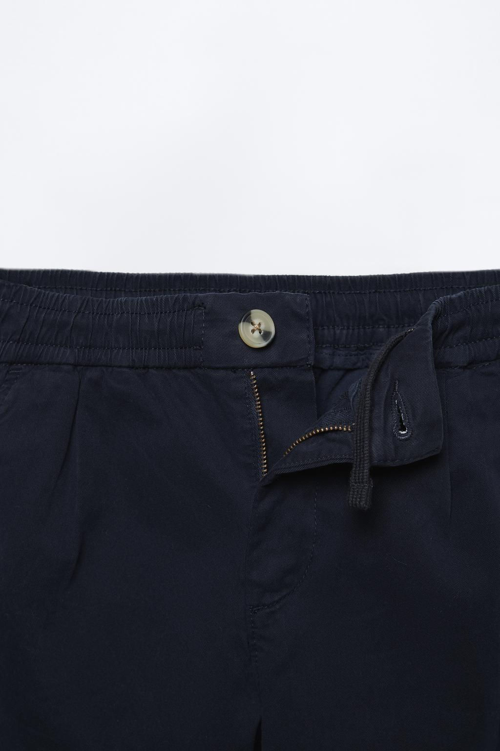 TAPERED DARTED TROUSERS - Zara фото 3