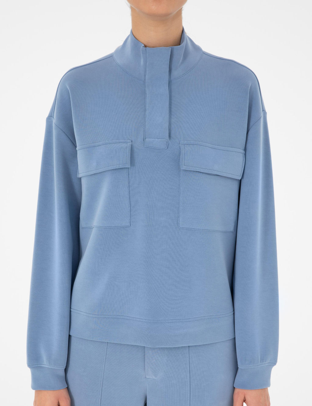 Mavi Comfort Fit Modal Kuma_ Sweatshirt - Pierre cardin фото 6