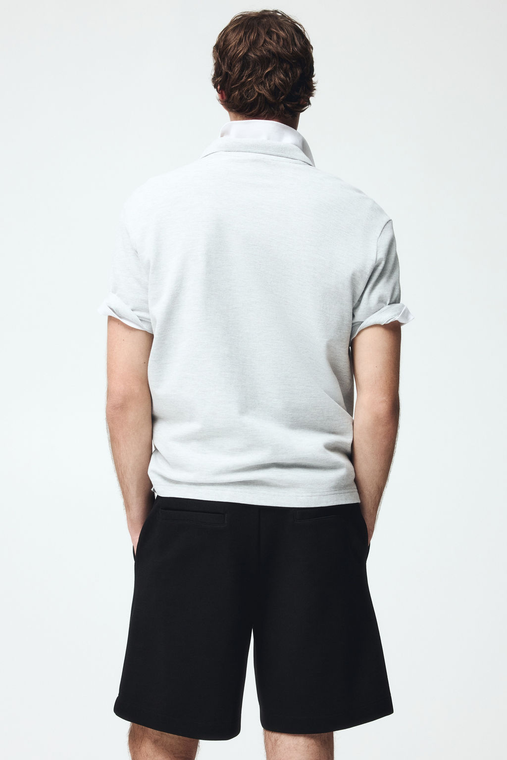 Pantal?n corto interlock Regular Fit - H&m фото 6