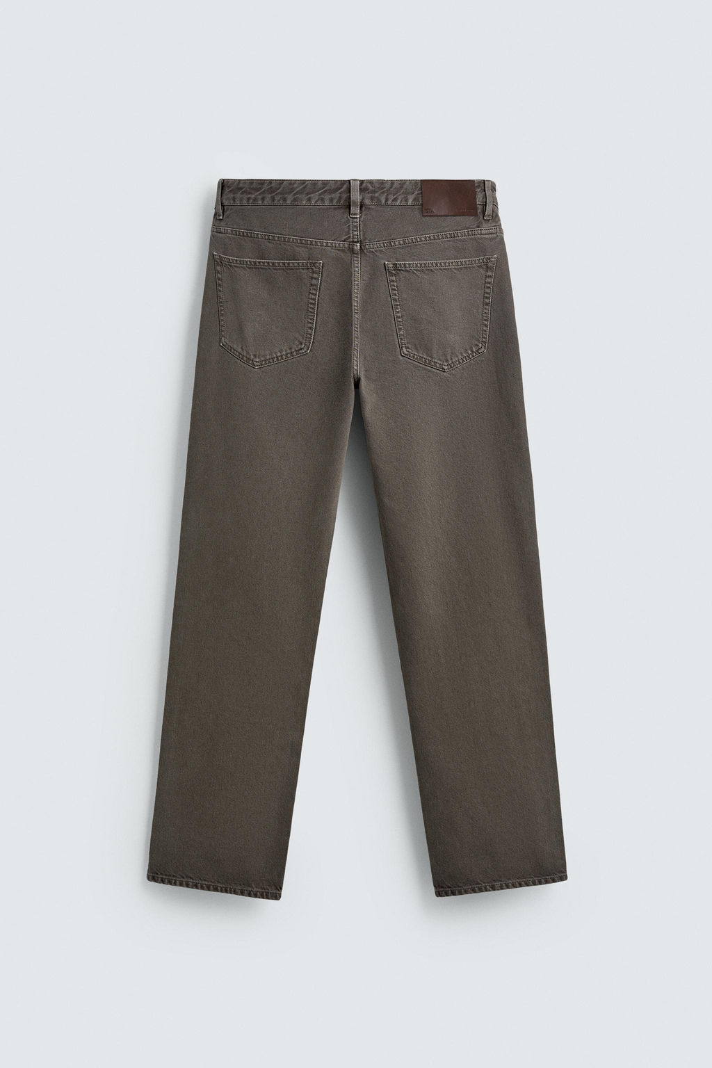 JEANS STRAIGHT FIT LIMITED EDITION / Verde gris - Zara фото 8