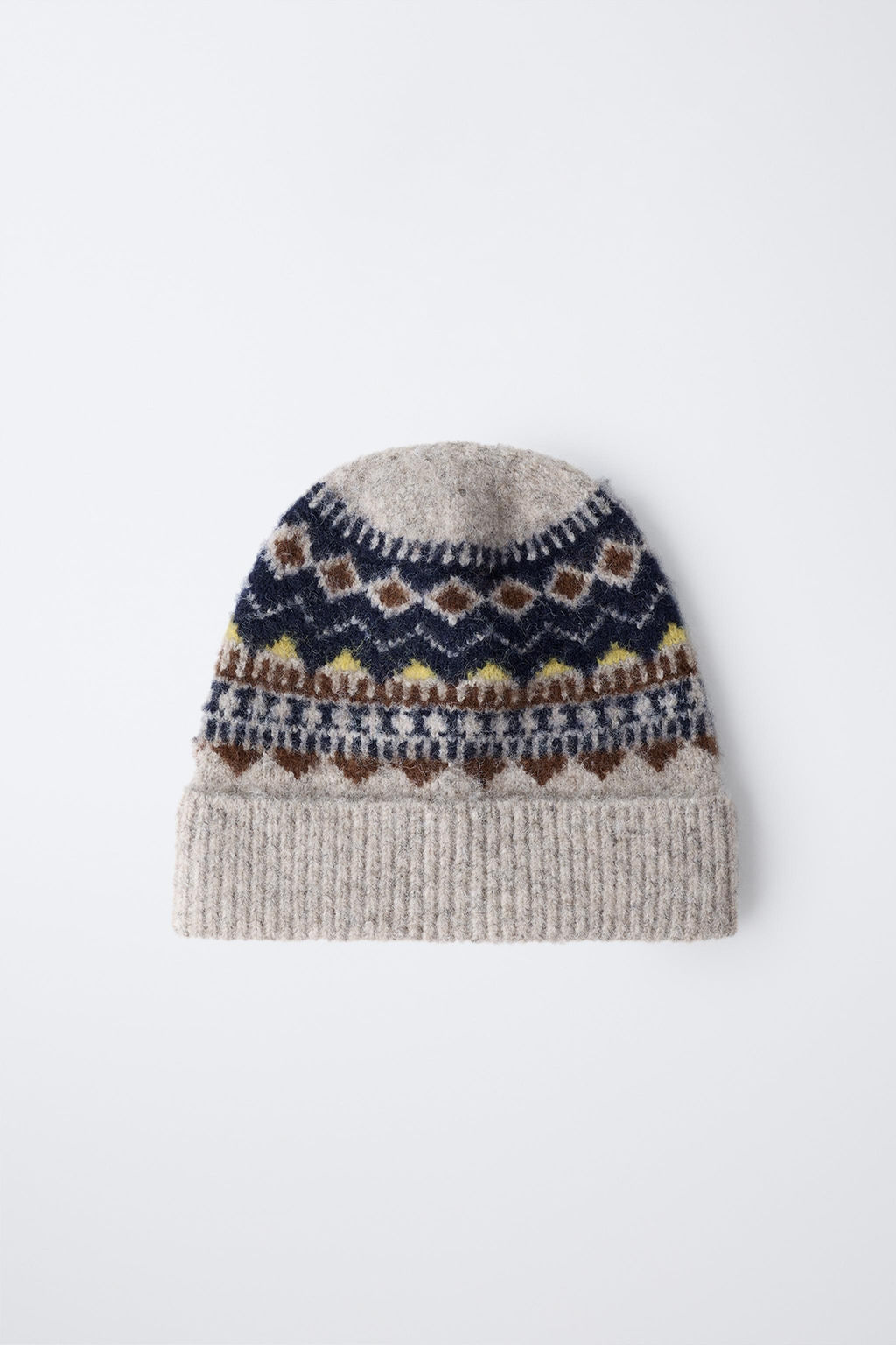 JACQUARD KNIT BEANIE - Zara фото 4