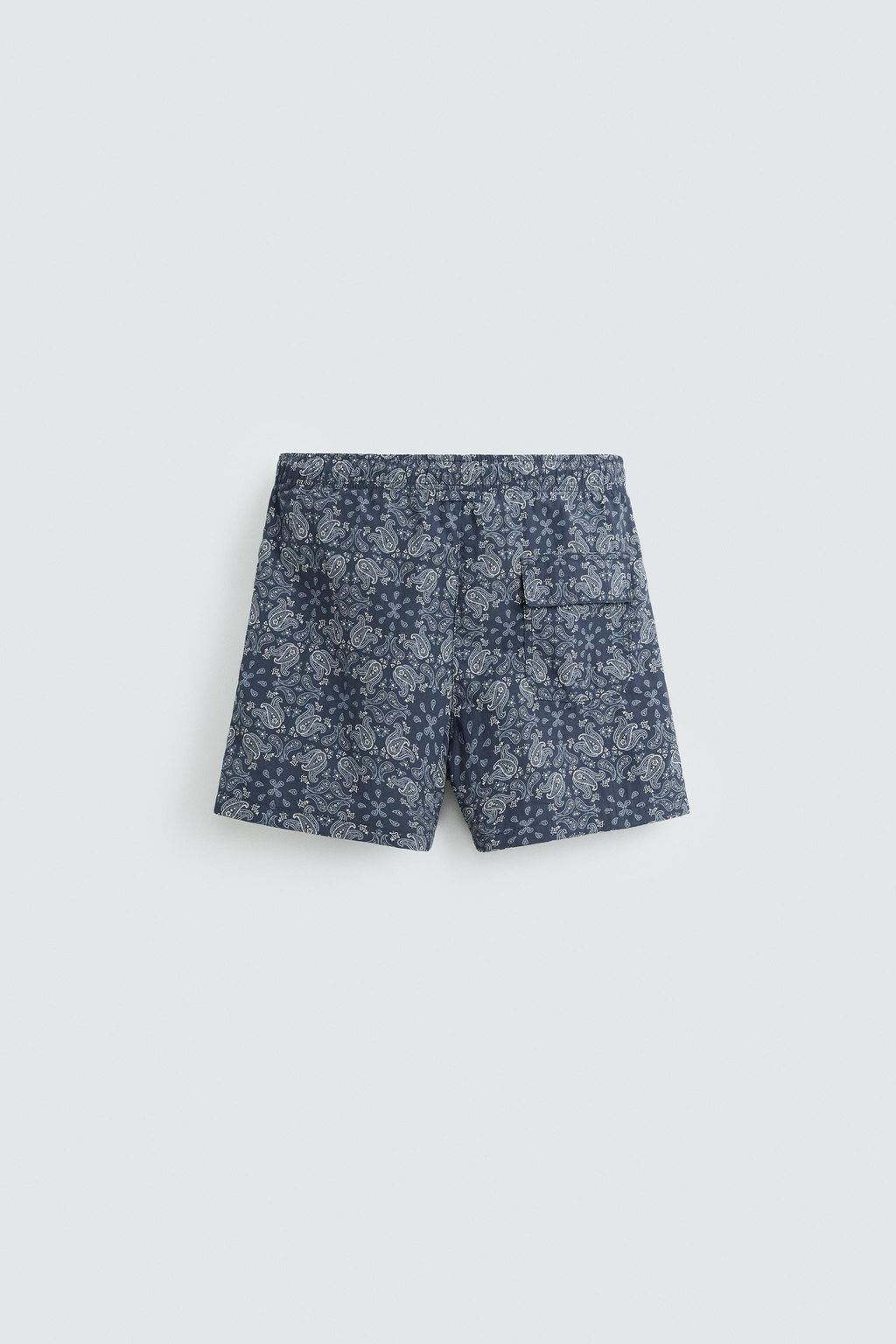PAISLEY PRINTED MID-LENGTH SWIMMING TRUNKS - Zara фото 2