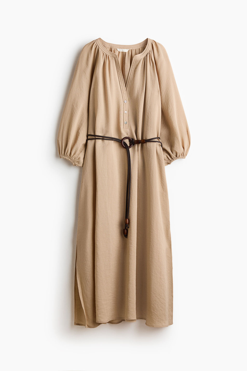 Vestido oversize con cintur?n de anudar - H&m фото 7