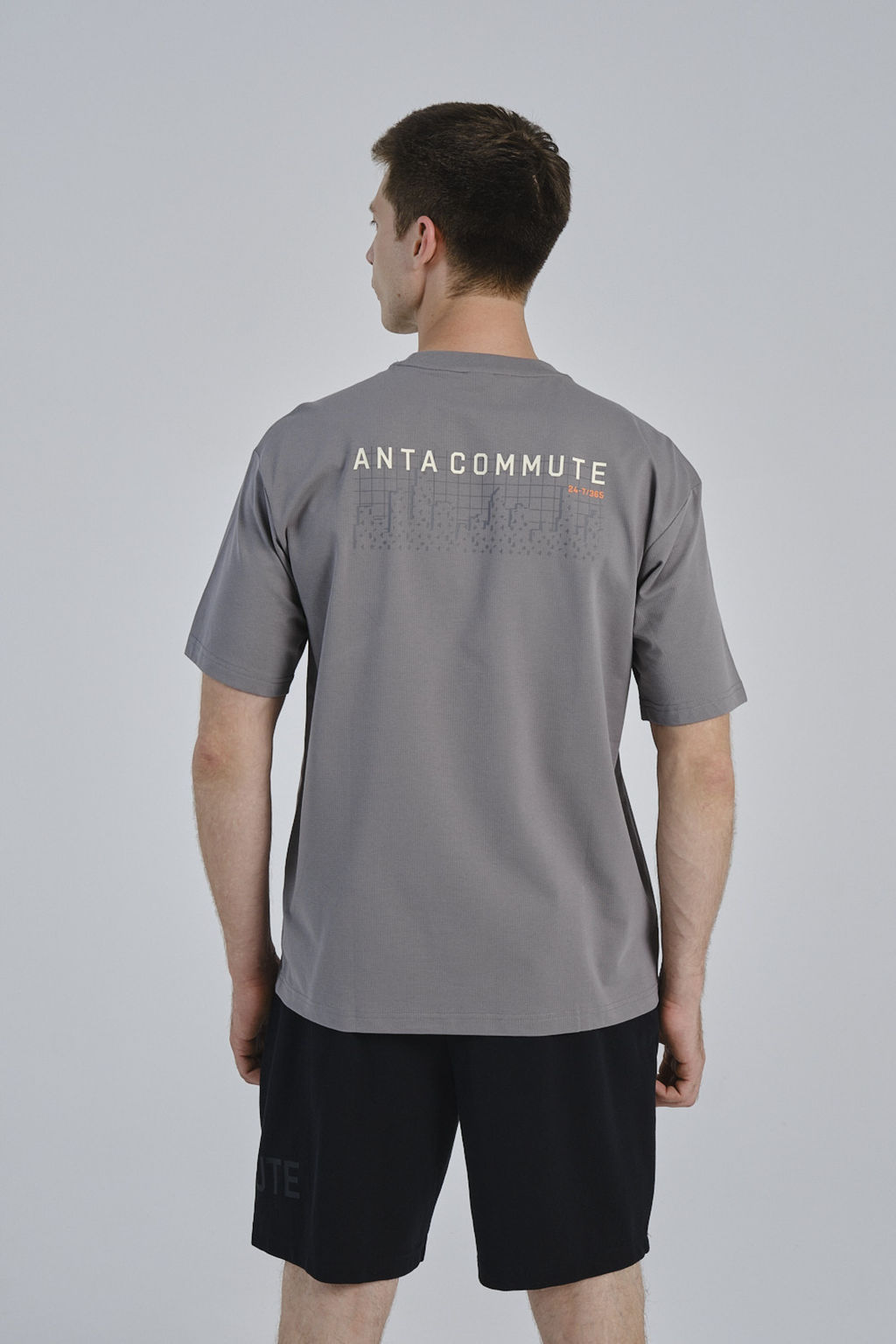 Футболка Серый COMMUTE SS Tee - Anta фото 5