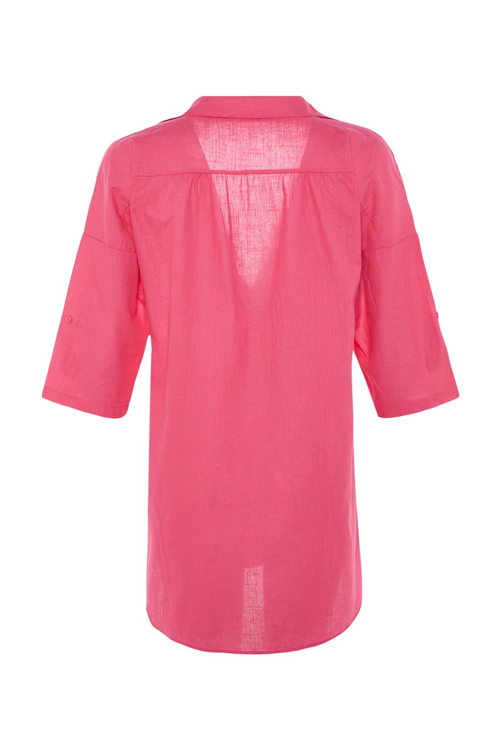 TRENDYOLMILLA Beyaz Dokuma Flaml? Pamuk Mini Plaj Elbisesi TBESS21EL3979 фото 36