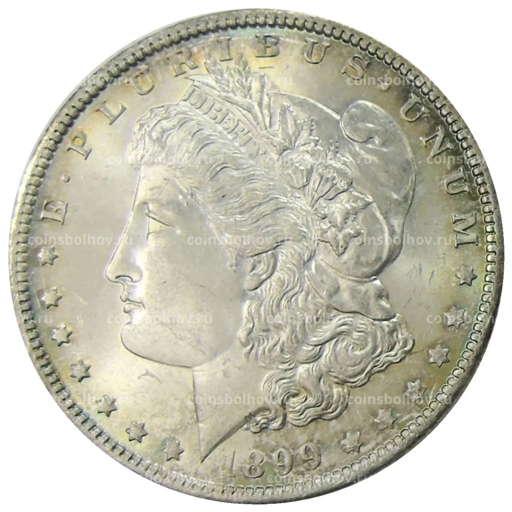 1 доллар 1899 года O США  Доллар Моргана