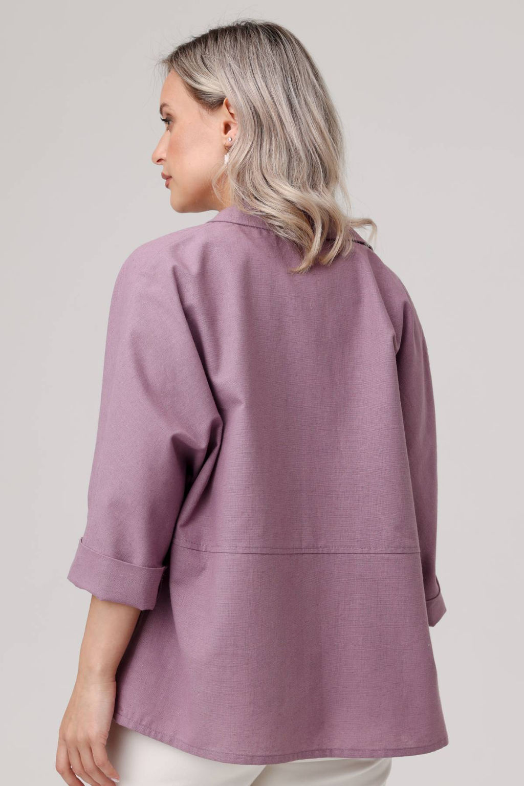 Блузка 4280/02/Пыльно-сиреневый - Rise фото 4