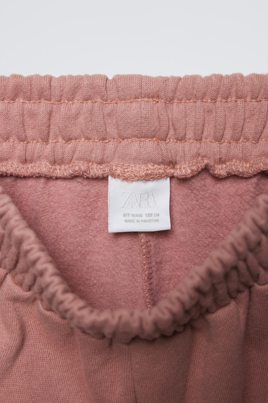 PLUSH HOODIE AND WIDE-LEG TROUSERS SET - Zara фото 25