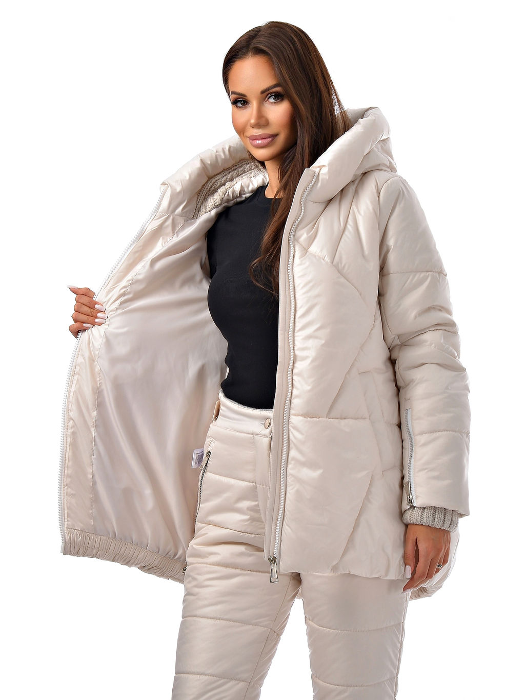 КУРТКА М-544 ЖЕМЧУГ - А+б коллекция фото 15