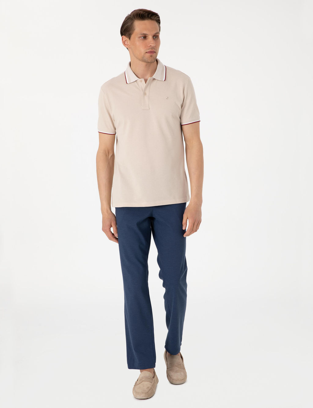 Lacivert Slim Fit Kuma_ Pantolon