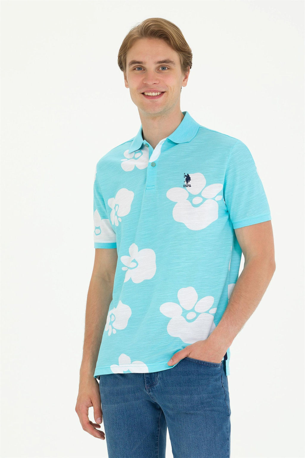 Мужская мята T -Fish Surprise Discount в корзине - U.s. polo assn фото 3