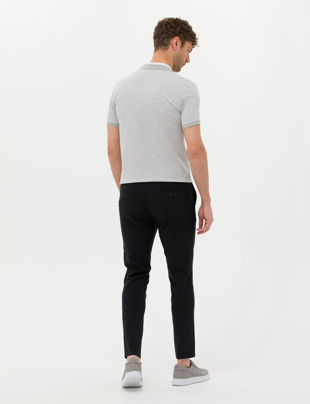 Siyah Klasik Jogger Pantolon - Pierre cardin фото 4