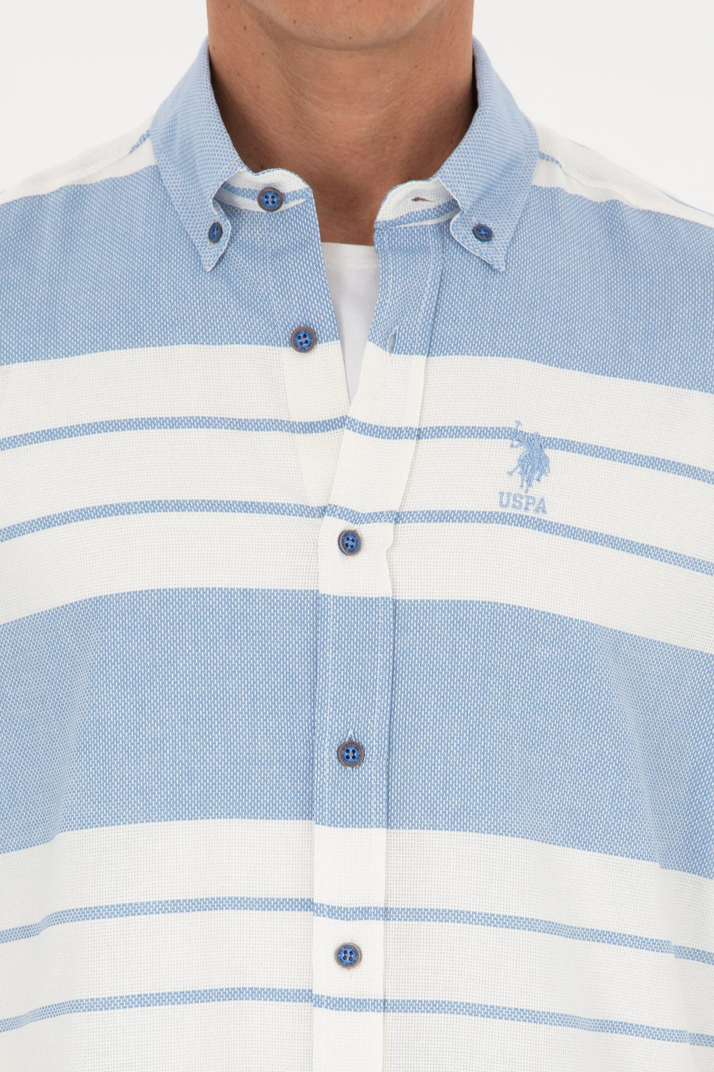 U. S. Polo Assn / Мужская рубашка Saks с длинным рукавом - U.s. polo assn фото 13