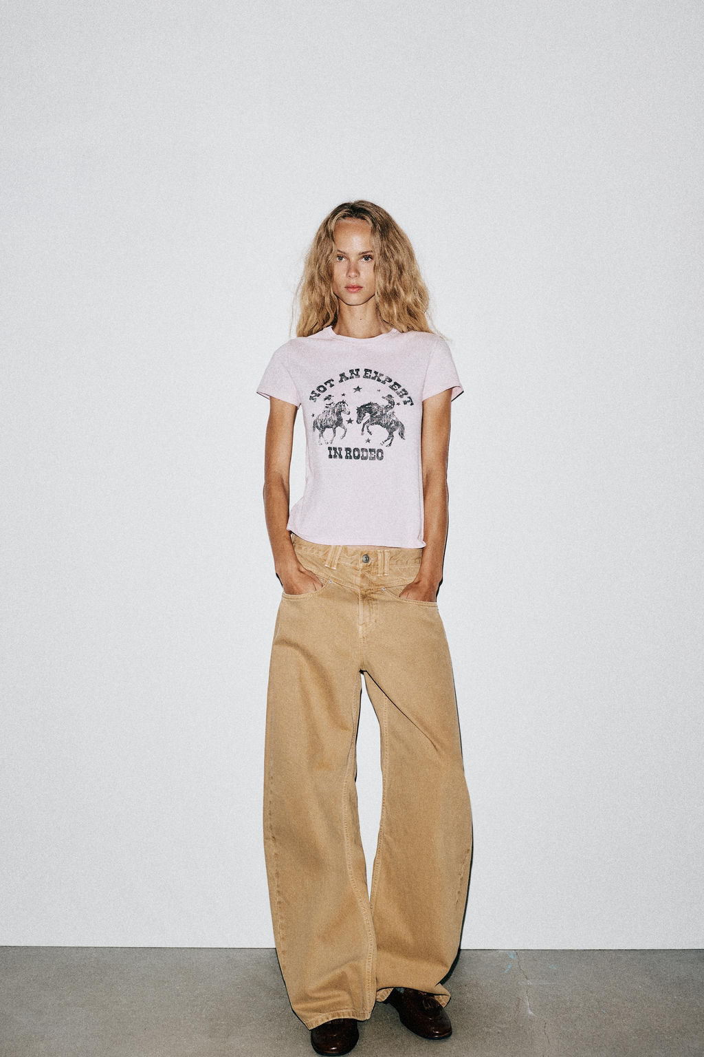 WASHED-EFFECT T-SHIRT - Zara фото 14