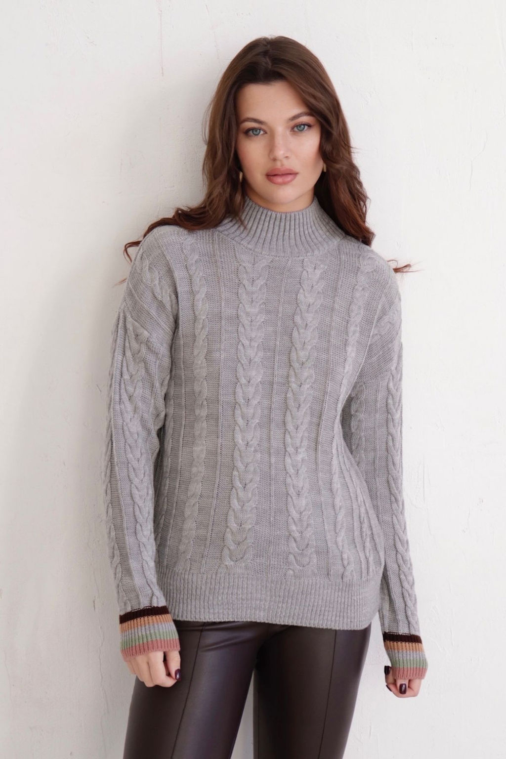 11002 Свитер серый - Martichelli фото 14