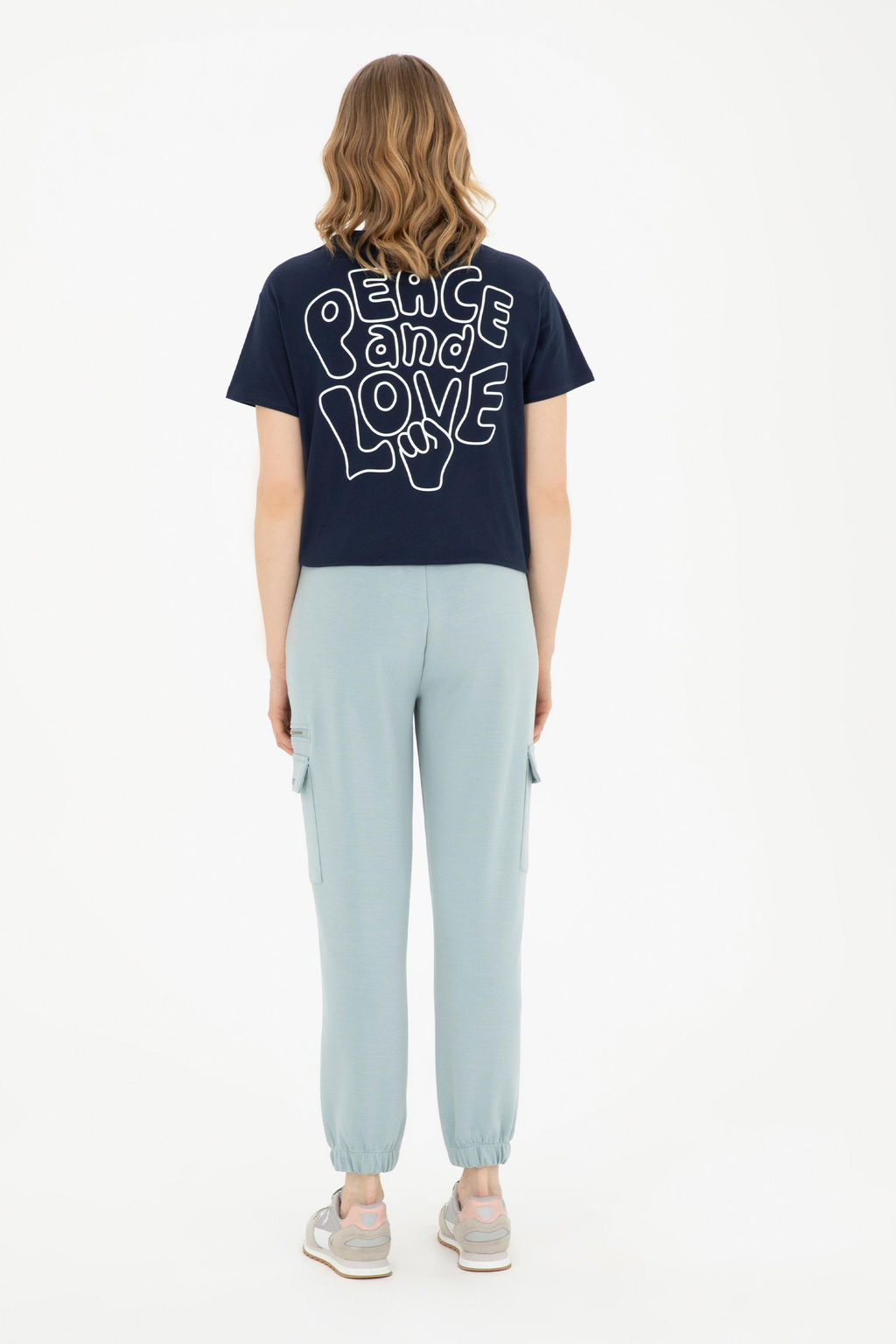 Женские спортивные штаны цвета морской волны Неожиданная скидка в корзине - U.s. polo assn фото 10