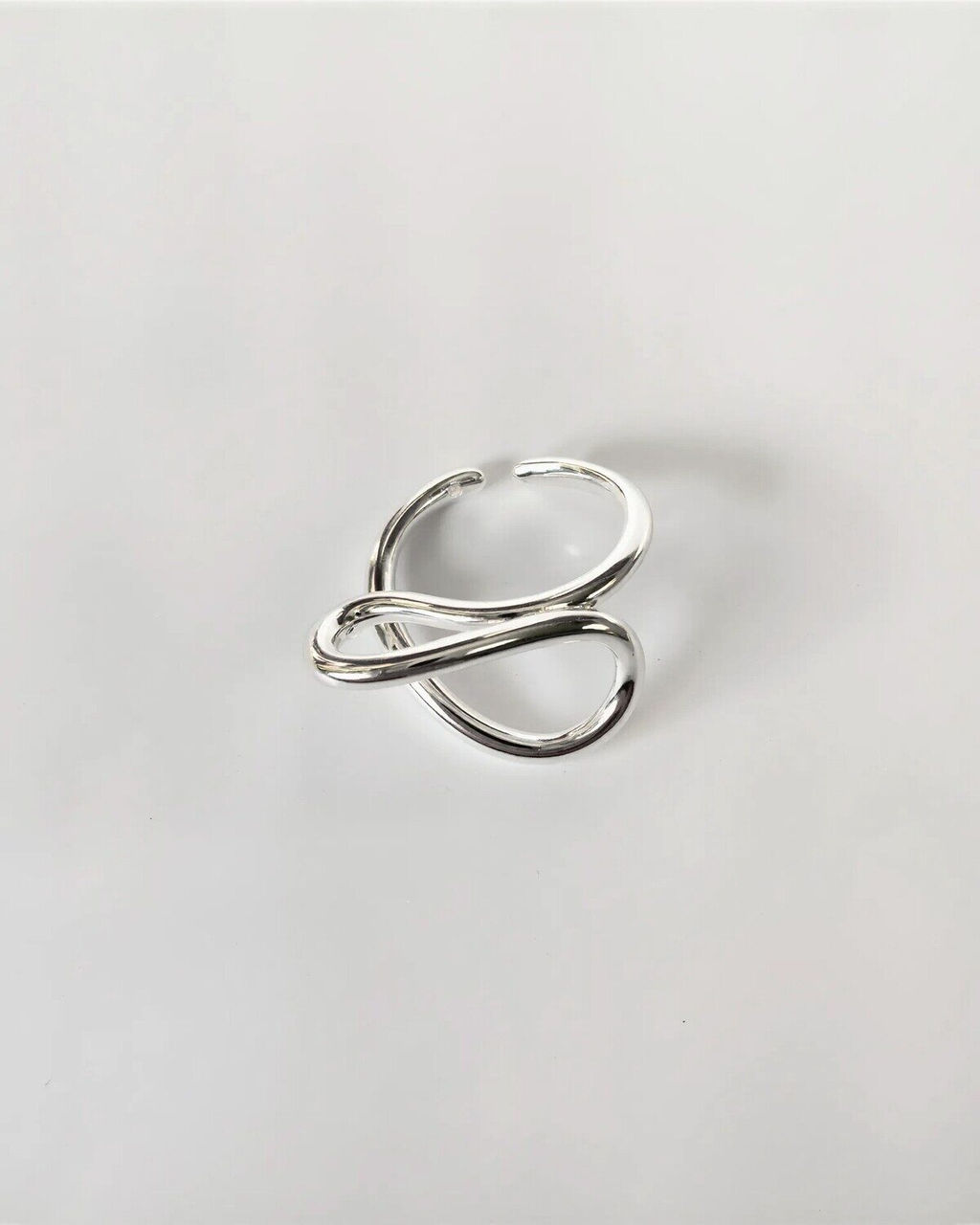 Кольцо с белым серебрением - Vel vett фото 5