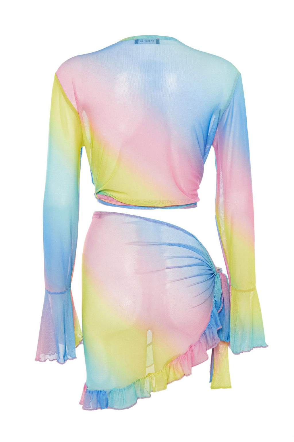 Degrade Orme Baglama Detayl? Plaj Bluz-Etek Tak?m TBESS23AU00034 - Trendyolmilla фото 8