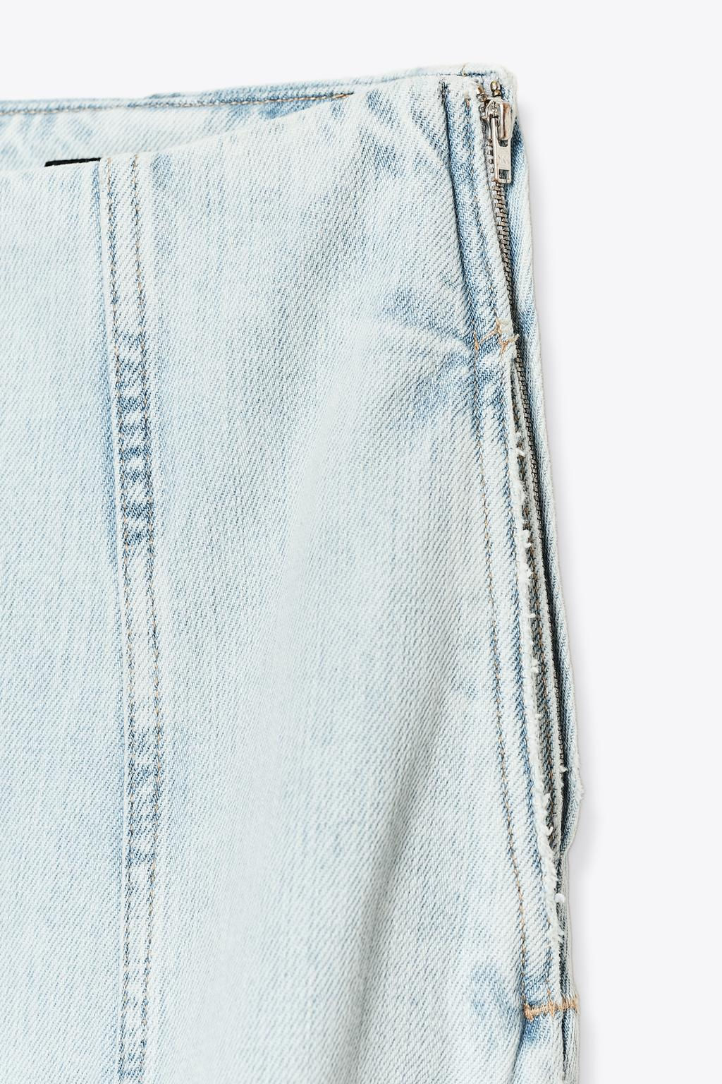 JEANS ZW COLLECTION HIGH-WAIST BALLOON - Zara фото 8