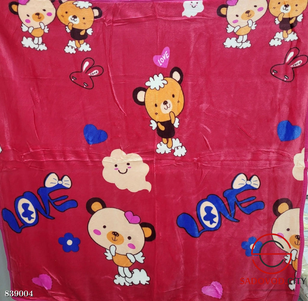 Детский плед из вельсофта