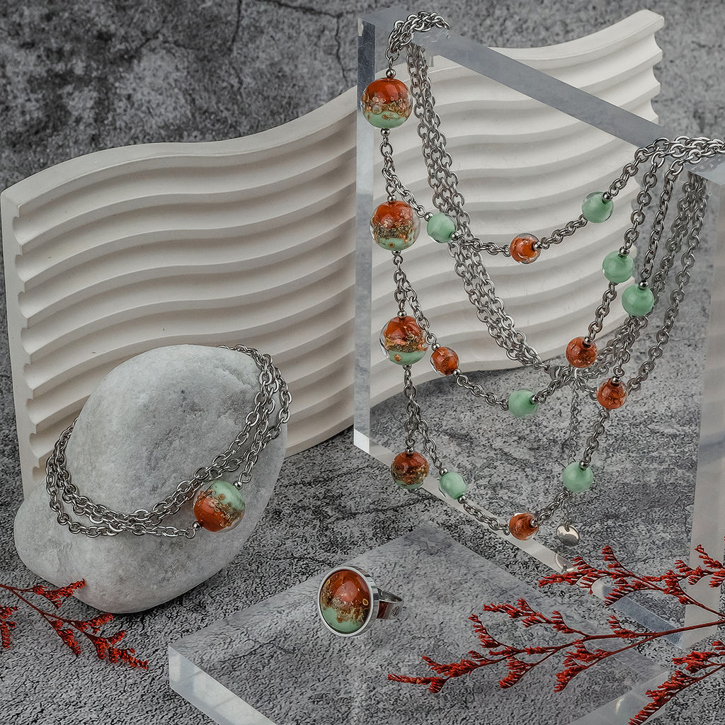 PARADISE APPLES Колье LКC5983