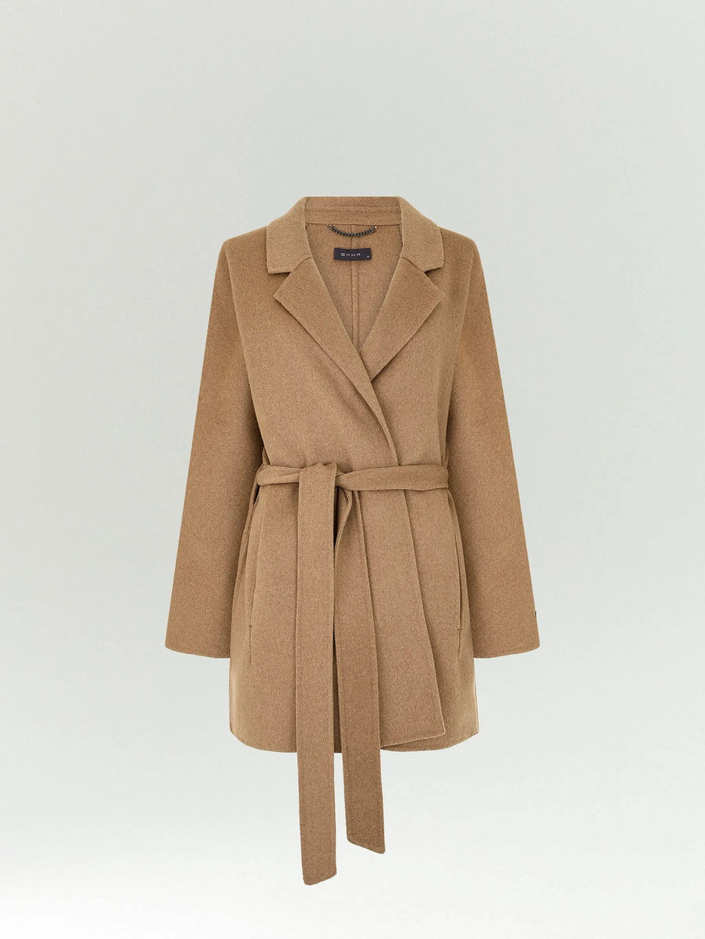 ЕМКА / Полупальто-халат из шерсти double-face - Emka фото 2