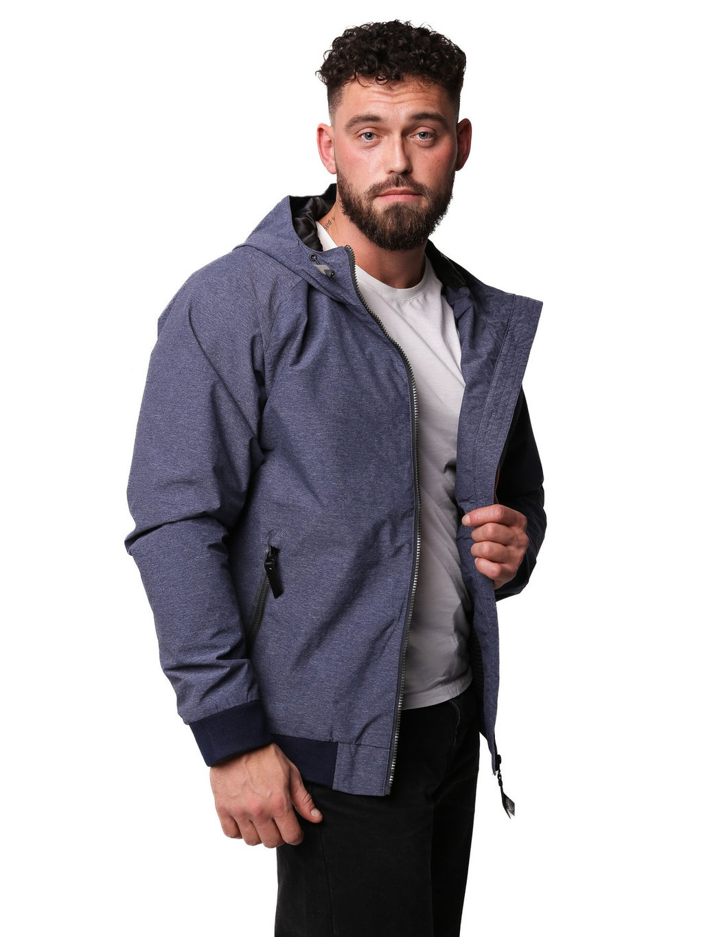 Ветровка A-8801 Темно-синий