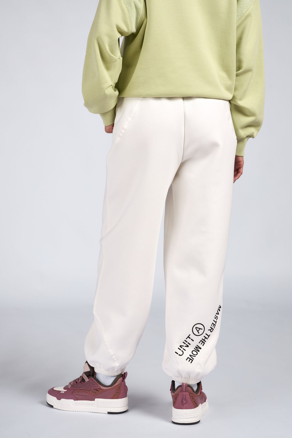 Брюки трикотажные Белый - Anta фото 4