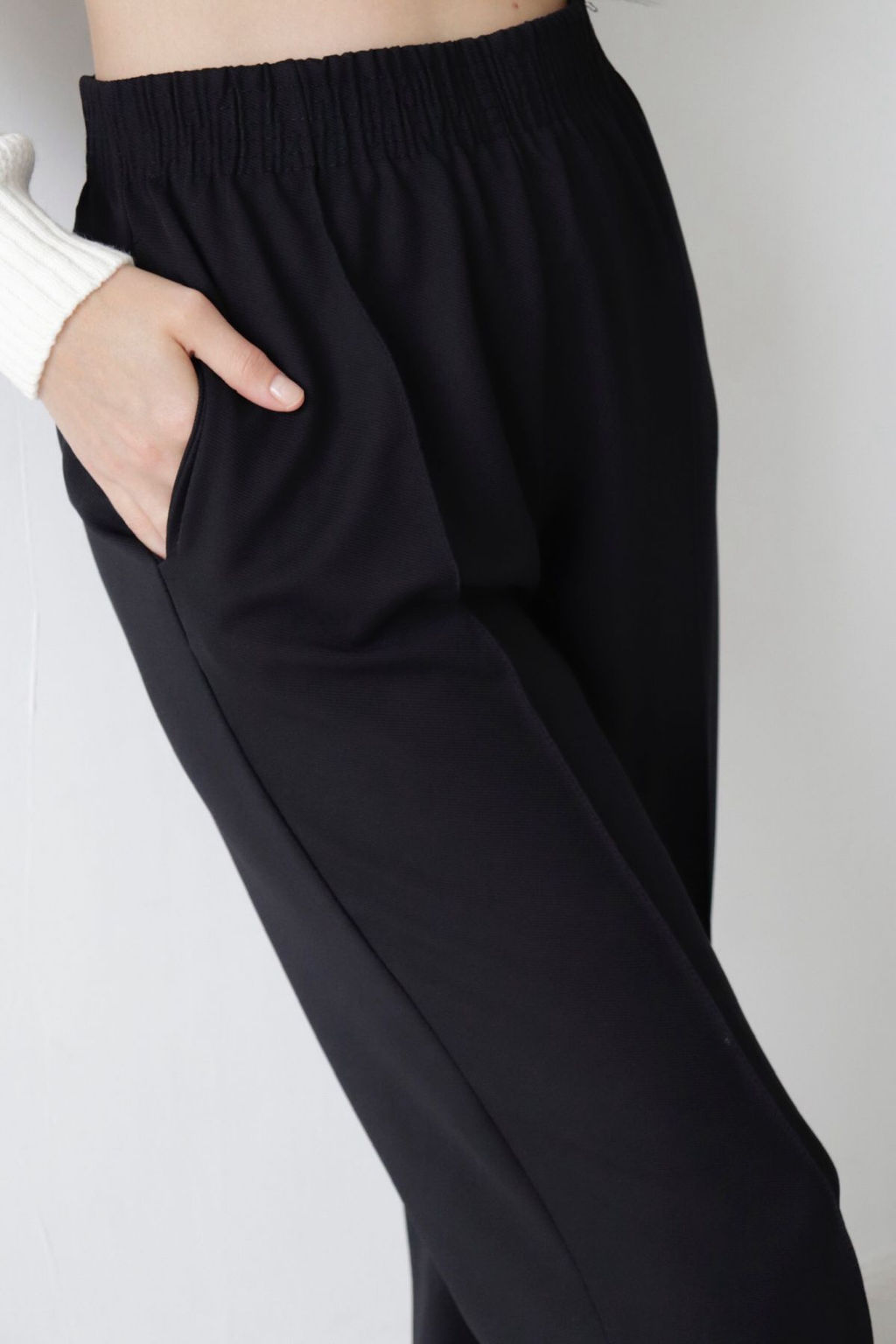 Брюки базовые чёрные - Martichelli фото 7