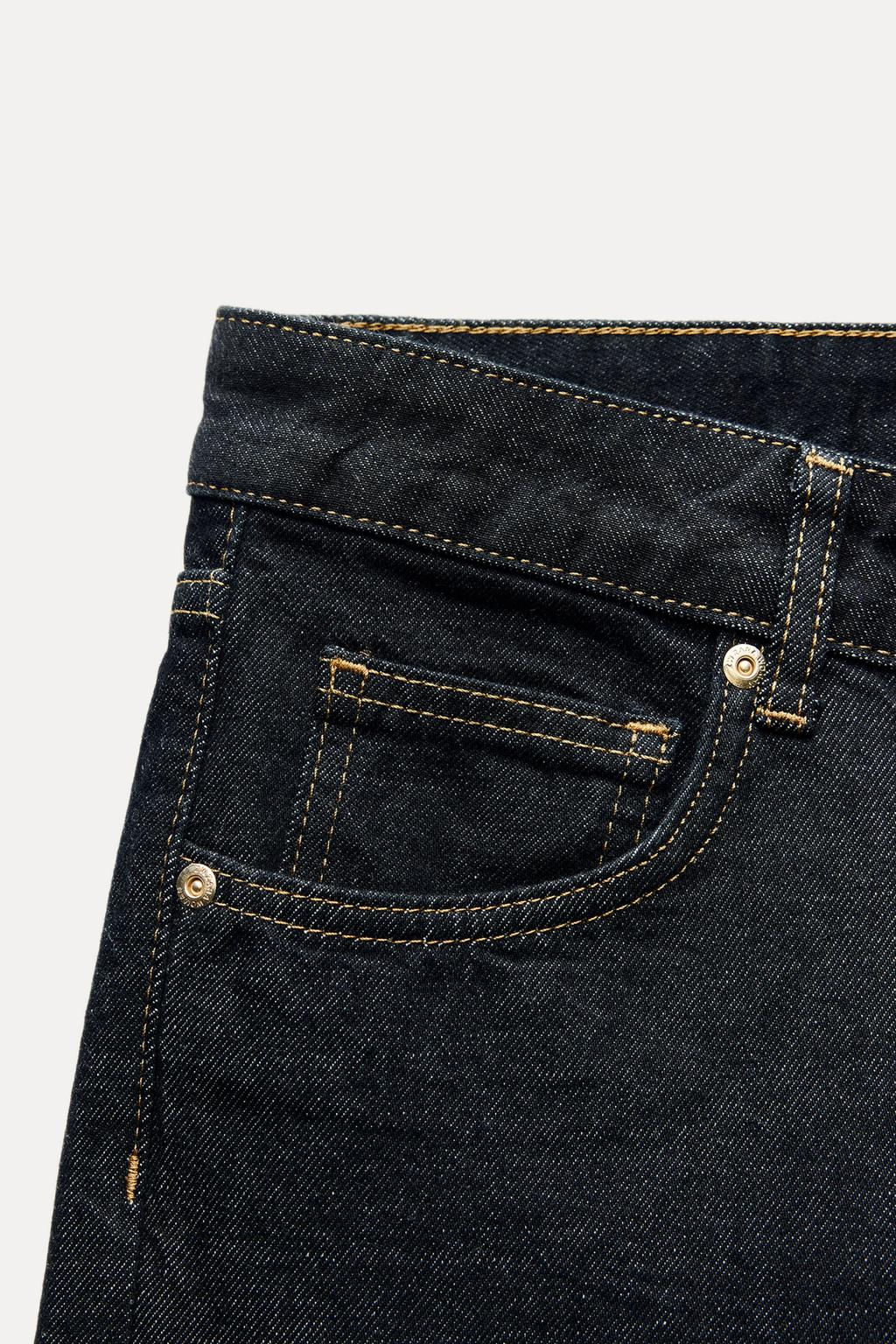 ZW COLLECTION WIDE-LEG LOW-RISE JEANS - Zara фото 8