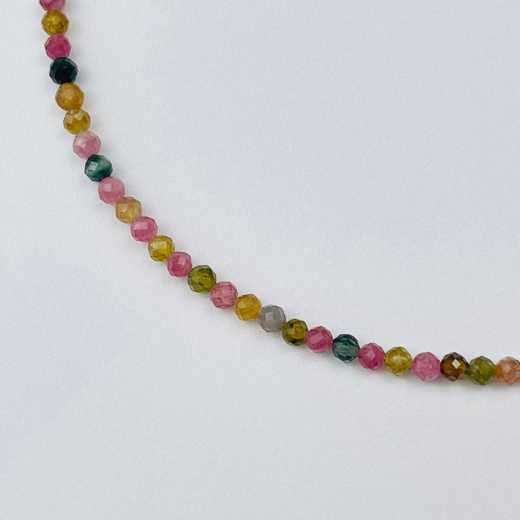 Бусы из Турмалина микс 40 см +