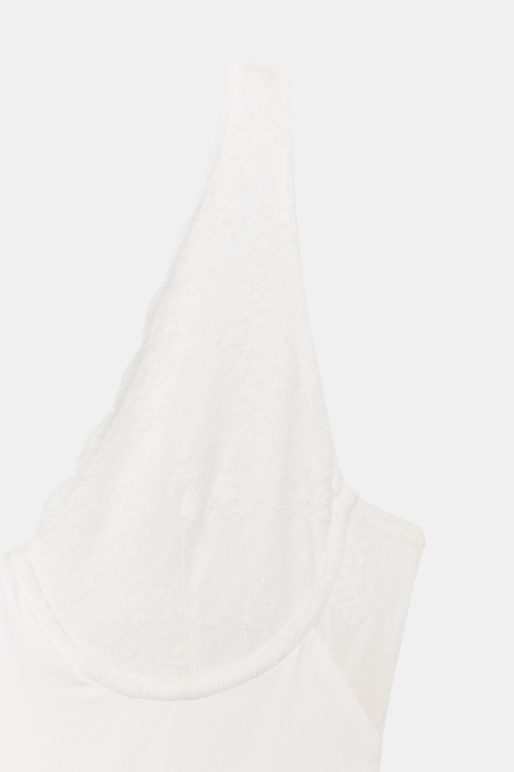 BODY COMBINADO ENCAJE / Blanco roto