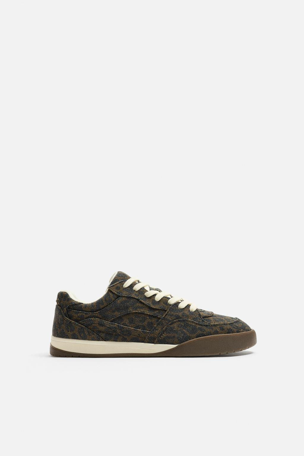 ANIMAL PRINT TRAINERS - Zara фото 3